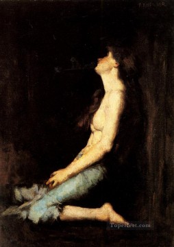孤独のヌード ジャン・ジャック・ヘナー Oil Paintings